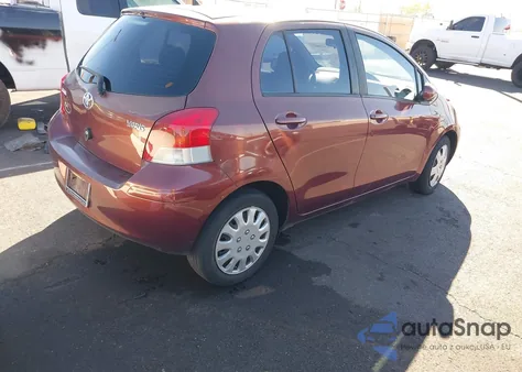2009 Toyota Yaris z USA, uszkodzony, nr VIN JTDKT903295256235